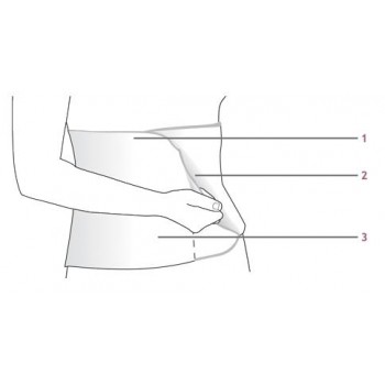 CARRIWELL POSLEPOROĐAJNI STEZNIK Crna boja Veličina L/XL